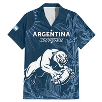 Argentina Rugby Los Pumas Custom Family Matching Mermaid Dress and Hawaiian Shirt Laurel Wreath Inspired - Wonder Print Shop