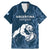 Argentina Rugby Los Pumas Custom Family Matching Mermaid Dress and Hawaiian Shirt Laurel Wreath Inspired - Wonder Print Shop