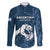 Argentina Rugby Los Pumas Custom Family Matching Off The Shoulder Long Sleeve Dress and Hawaiian Shirt Laurel Wreath Inspired - Wonder Print Shop