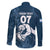 Argentina Rugby Los Pumas Custom Family Matching Off The Shoulder Long Sleeve Dress and Hawaiian Shirt Laurel Wreath Inspired - Wonder Print Shop