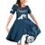 Argentina Rugby Los Pumas Custom Family Matching Off Shoulder Short Dress and Hawaiian Shirt Laurel Wreath Inspired - Wonder Print Shop