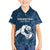 Argentina Rugby Los Pumas Custom Family Matching Off Shoulder Short Dress and Hawaiian Shirt Laurel Wreath Inspired - Wonder Print Shop