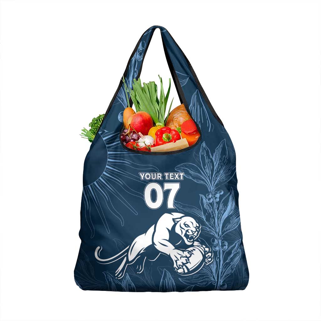 Argentina Rugby Los Pumas Custom Grocery Bag Laurel Wreath Inspired - Wonder Print Shop