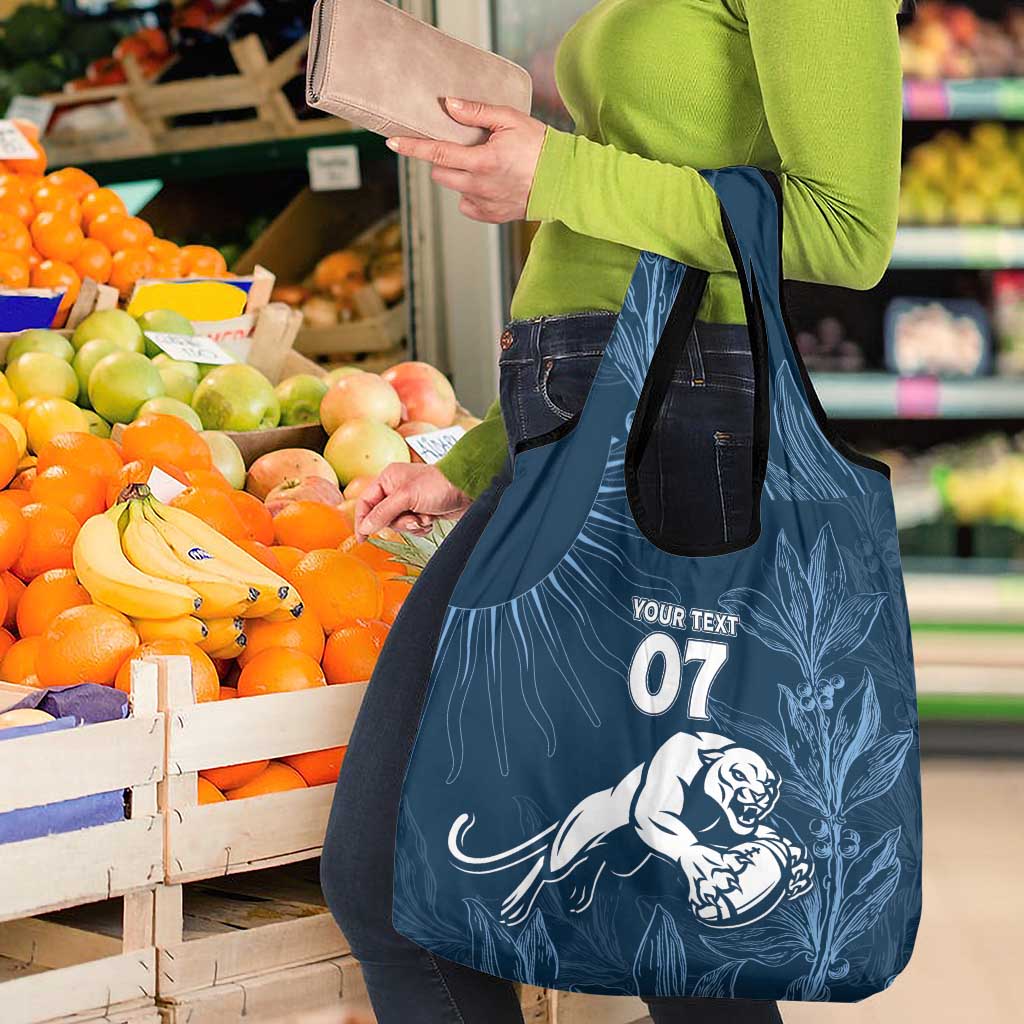 Argentina Rugby Los Pumas Custom Grocery Bag Laurel Wreath Inspired - Wonder Print Shop