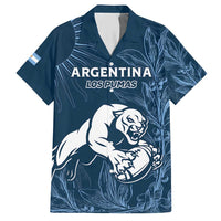 Argentina Rugby Los Pumas Custom Hawaiian Shirt Laurel Wreath Inspired - Wonder Print Shop