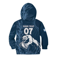Argentina Rugby Los Pumas Custom Kid Hoodie Laurel Wreath Inspired - Wonder Print Shop