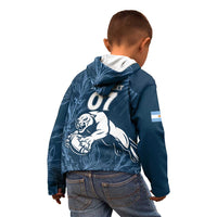 Argentina Rugby Los Pumas Custom Kid Hoodie Laurel Wreath Inspired - Wonder Print Shop