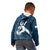 Argentina Rugby Los Pumas Custom Kid Hoodie Laurel Wreath Inspired - Wonder Print Shop