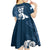 Argentina Rugby Los Pumas Custom Kid Short Sleeve Dress Laurel Wreath Inspired - Wonder Print Shop