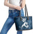 Argentina Rugby Los Pumas Custom Leather Tote Bag Laurel Wreath Inspired - Wonder Print Shop