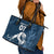 Argentina Rugby Los Pumas Custom Leather Tote Bag Laurel Wreath Inspired - Wonder Print Shop