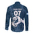 Argentina Rugby Los Pumas Custom Long Sleeve Button Shirt Laurel Wreath Inspired - Wonder Print Shop