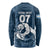 Argentina Rugby Los Pumas Custom Long Sleeve Shirt Laurel Wreath Inspired - Wonder Print Shop