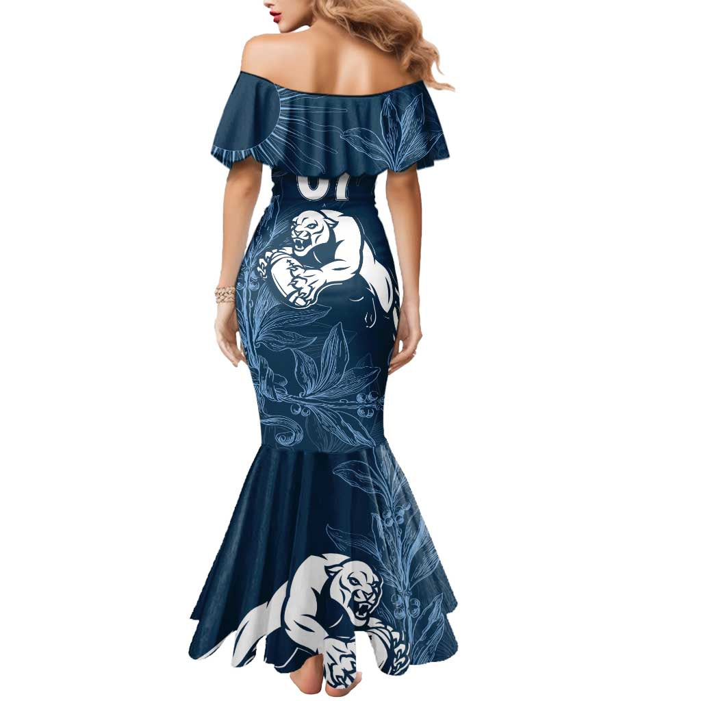 Argentina Rugby Los Pumas Custom Mermaid Dress Laurel Wreath Inspired - Wonder Print Shop
