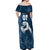 Argentina Rugby Los Pumas Custom Off Shoulder Maxi Dress Laurel Wreath Inspired - Wonder Print Shop