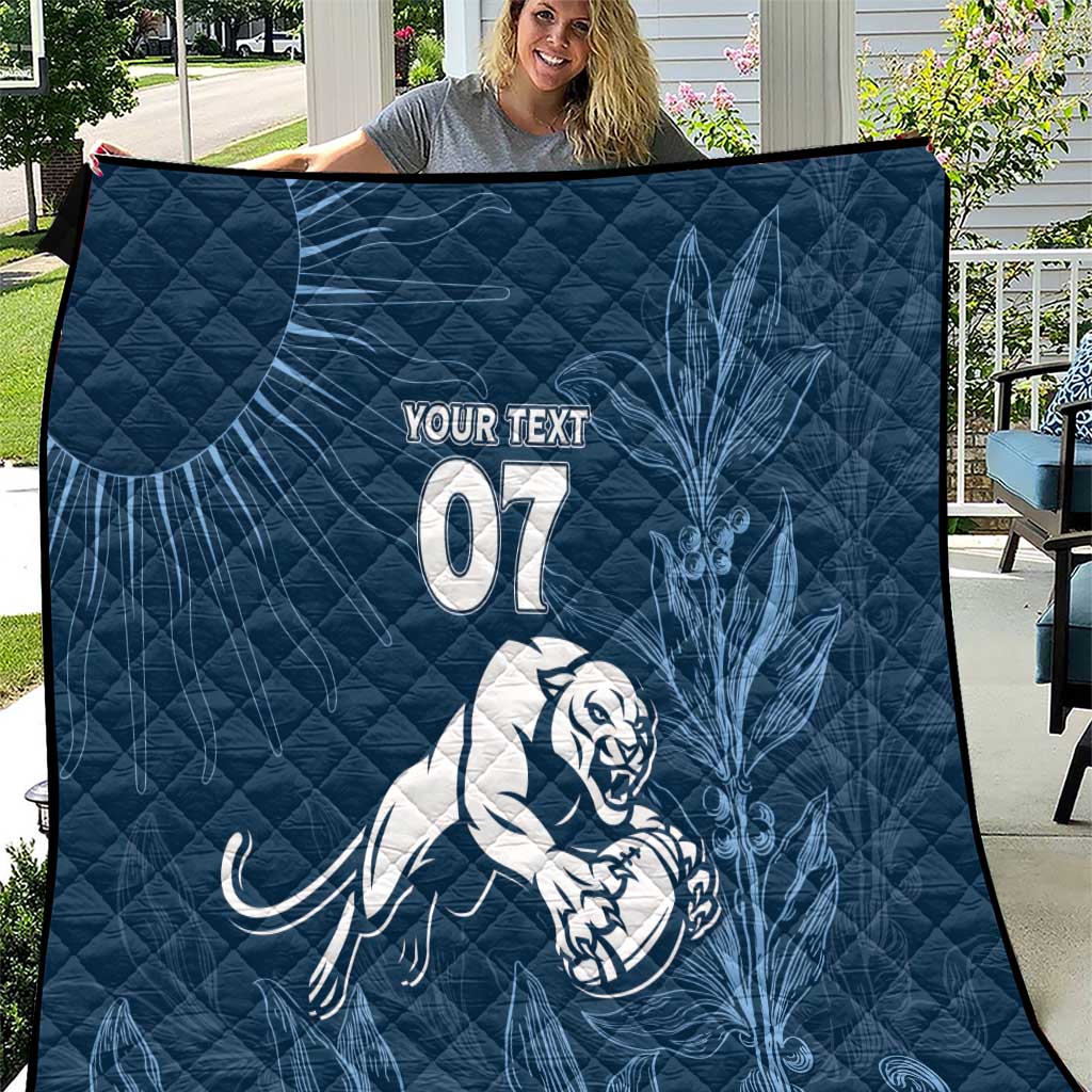 Argentina Rugby Los Pumas Custom Quilt Laurel Wreath Inspired - Wonder Print Shop