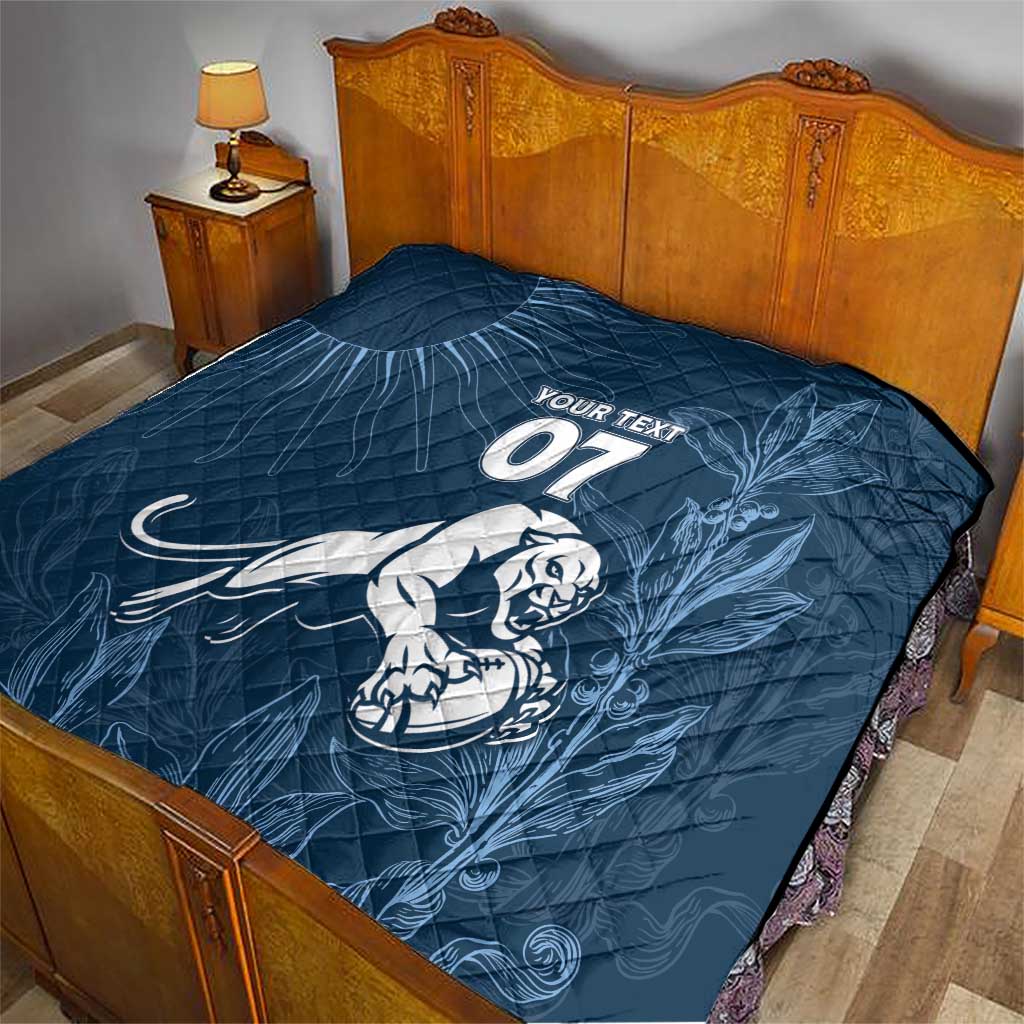 Argentina Rugby Los Pumas Custom Quilt Laurel Wreath Inspired - Wonder Print Shop