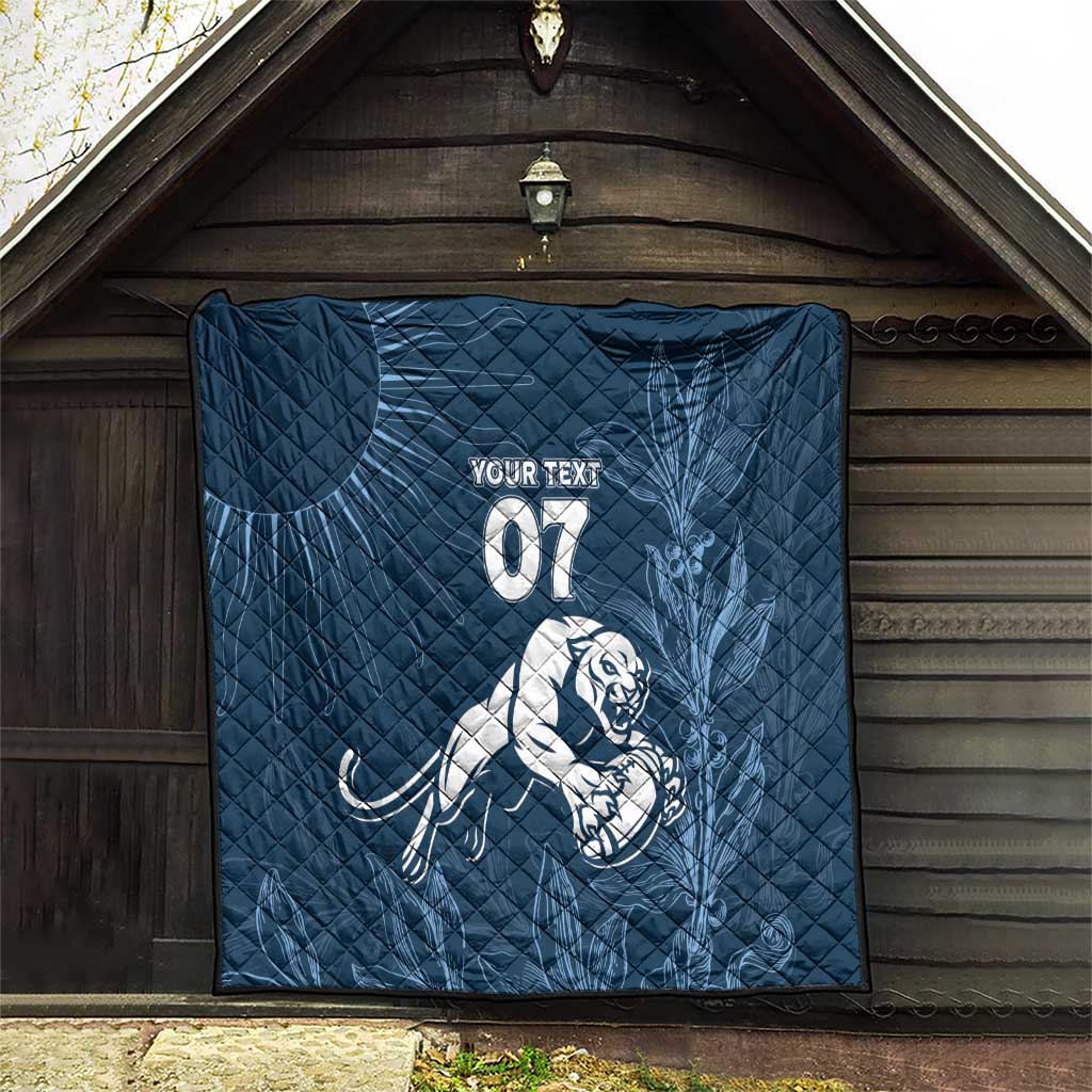 Argentina Rugby Los Pumas Custom Quilt Laurel Wreath Inspired - Wonder Print Shop