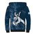 Argentina Rugby Los Pumas Custom Sherpa Hoodie Laurel Wreath Inspired - Wonder Print Shop