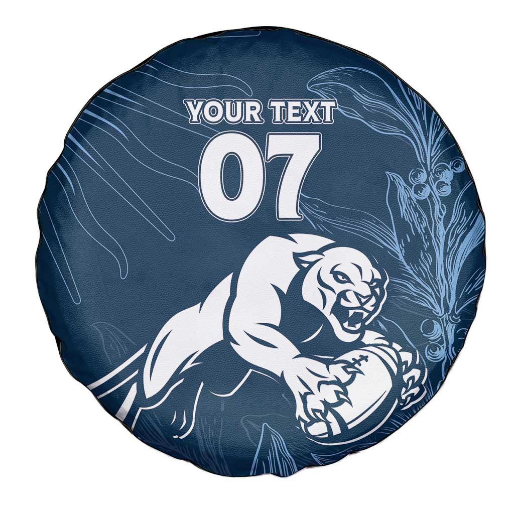 Argentina Rugby Los Pumas Custom Spare Tire Cover Laurel Wreath Inspired - Wonder Print Shop