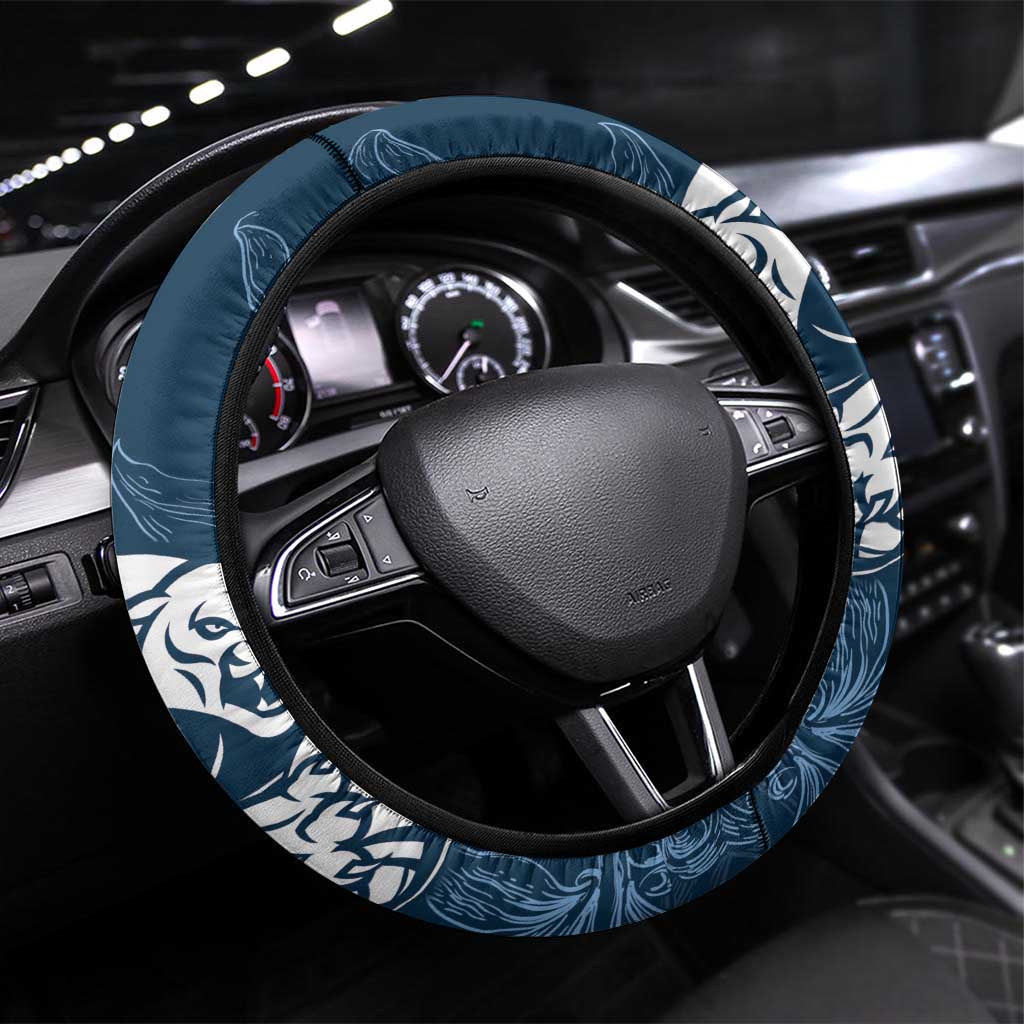 Argentina Rugby Los Pumas Steering Wheel Cover Laurel Wreath Inspired - Wonder Print Shop
