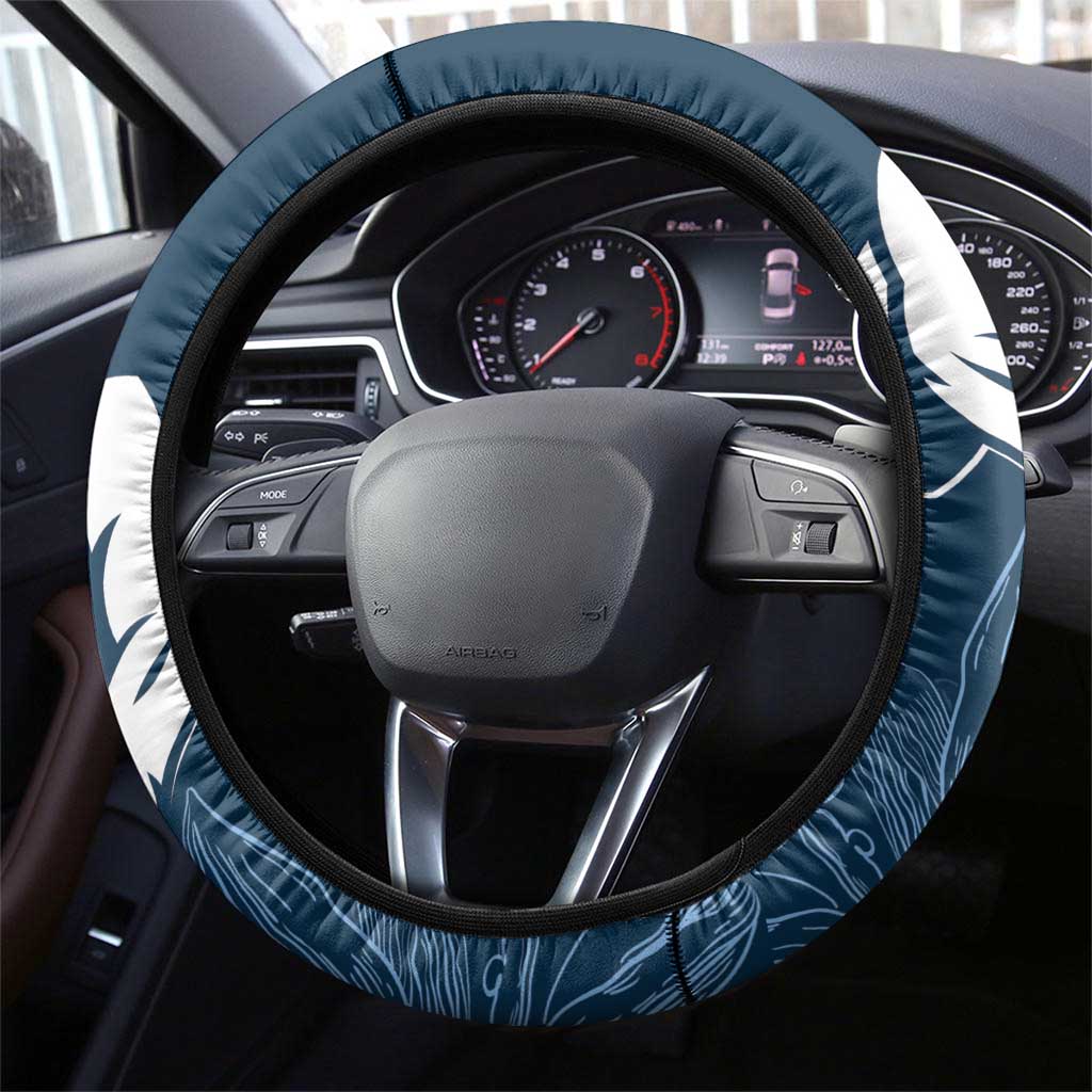 Argentina Rugby Los Pumas Steering Wheel Cover Laurel Wreath Inspired - Wonder Print Shop