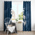 Argentina Rugby Los Pumas Custom Window Curtain Laurel Wreath Inspired - Wonder Print Shop