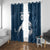 Argentina Rugby Los Pumas Custom Window Curtain Laurel Wreath Inspired - Wonder Print Shop