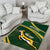 South Africa Rugby Personalized Bokke Area Rug Springboks - Stronger Together - Wonder Print Shop