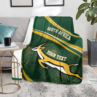 South Africa Rugby Personalized Bokke Blanket Springboks - Stronger Together - Wonder Print Shop