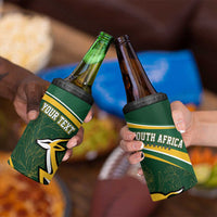 South Africa Rugby Personalized Bokke 4 in 1 Can Cooler Tumbler Springboks - Stronger Together - Wonder Print Shop