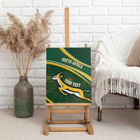 South Africa Rugby Personalized Bokke Canvas Wall Art Springboks - Stronger Together - Wonder Print Shop