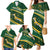 South Africa Rugby Personalized Bokke Family Matching Mermaid Dress and Hawaiian Shirt Springboks - Stronger Together - Wonder Print Shop