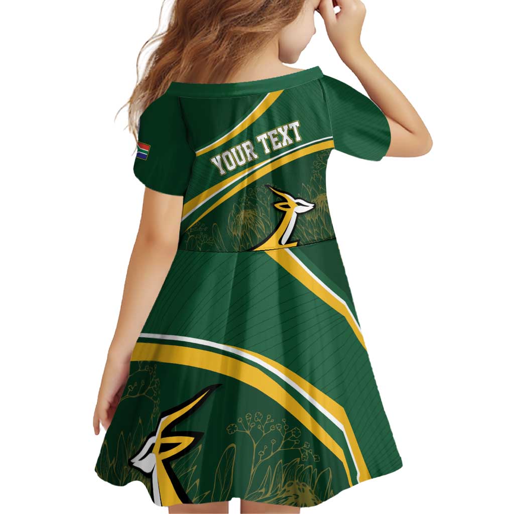 South Africa Rugby Personalized Bokke Family Matching Puletasi and Hawaiian Shirt Springboks - Stronger Together - Wonder Print Shop