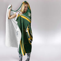 South Africa Rugby Personalized Bokke Hooded Blanket Springboks - Stronger Together - Wonder Print Shop