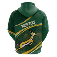 South Africa Rugby Personalized Bokke Hoodie Springboks - Stronger Together - Wonder Print Shop