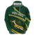 South Africa Rugby Personalized Bokke Hoodie Springboks - Stronger Together - Wonder Print Shop