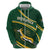 South Africa Rugby Personalized Bokke Hoodie Springboks - Stronger Together - Wonder Print Shop