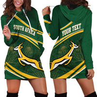 South Africa Rugby Personalized Bokke Hoodie Dress Springboks - Stronger Together - Wonder Print Shop
