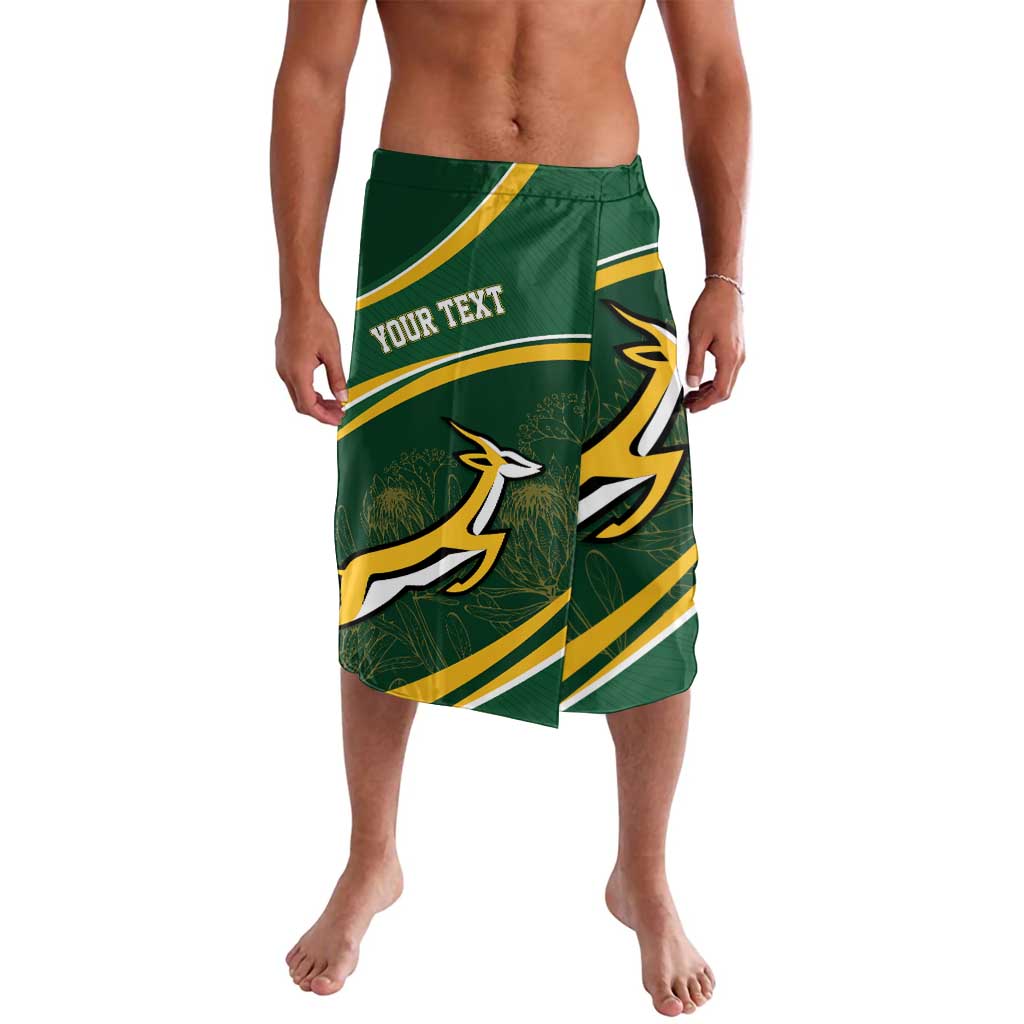 South Africa Rugby Personalized Bokke Lavalava Springboks - Stronger Together - Wonder Print Shop