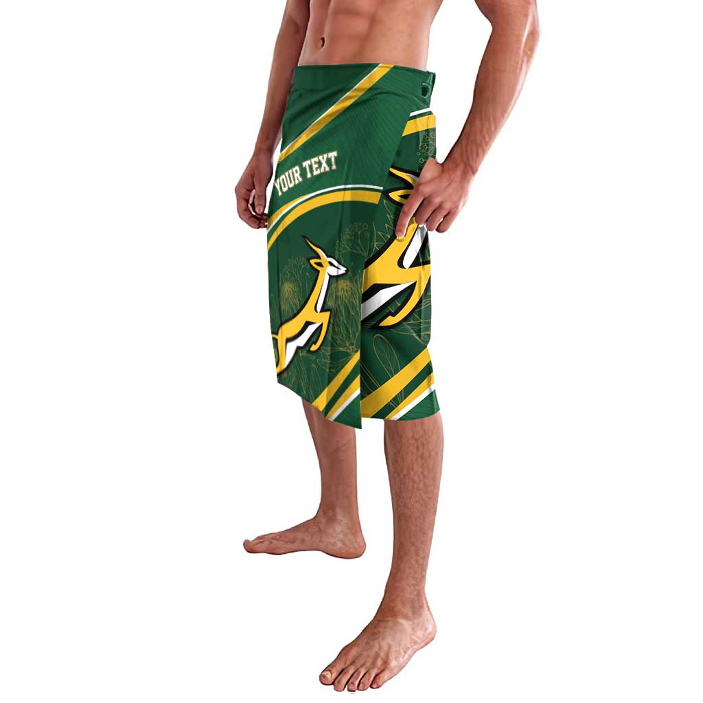 South Africa Rugby Personalized Bokke Lavalava Springboks - Stronger Together - Wonder Print Shop