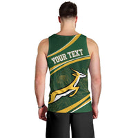 South Africa Rugby Personalized Bokke Men Tank Top Springboks - Stronger Together - Wonder Print Shop