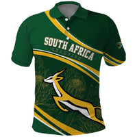 South Africa Rugby Personalized Bokke Polo Shirt Springboks - Stronger Together - Wonder Print Shop
