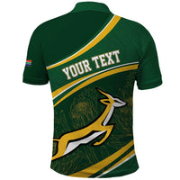 South Africa Rugby Personalized Bokke Polo Shirt Springboks - Stronger Together - Wonder Print Shop
