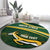 South Africa Rugby Personalized Bokke Round Carpet Springboks - Stronger Together - Wonder Print Shop