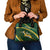 South Africa Rugby Personalized Bokke Shoulder Handbag Springboks - Stronger Together - Wonder Print Shop