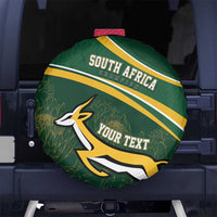 South Africa Rugby Personalized Bokke Spare Tire Cover Springboks - Stronger Together - Wonder Print Shop