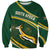 South Africa Rugby Personalized Bokke Sweatshirt Springboks - Stronger Together - Wonder Print Shop