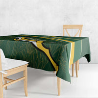South Africa Rugby Personalized Bokke Tablecloth Springboks - Stronger Together - Wonder Print Shop