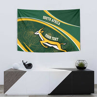 South Africa Rugby Personalized Bokke Tapestry Springboks - Stronger Together - Wonder Print Shop